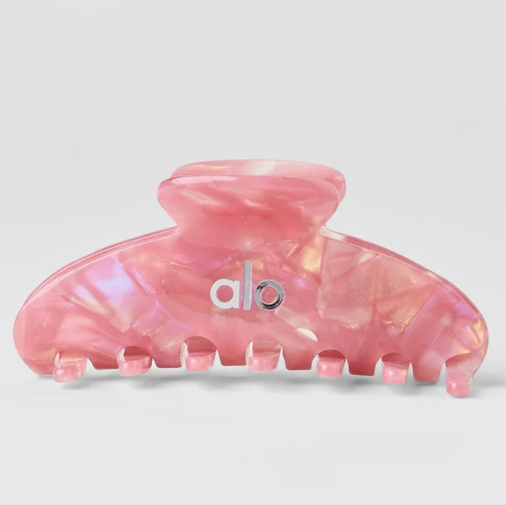 ALO Yoga Pink Hair Claw Clip